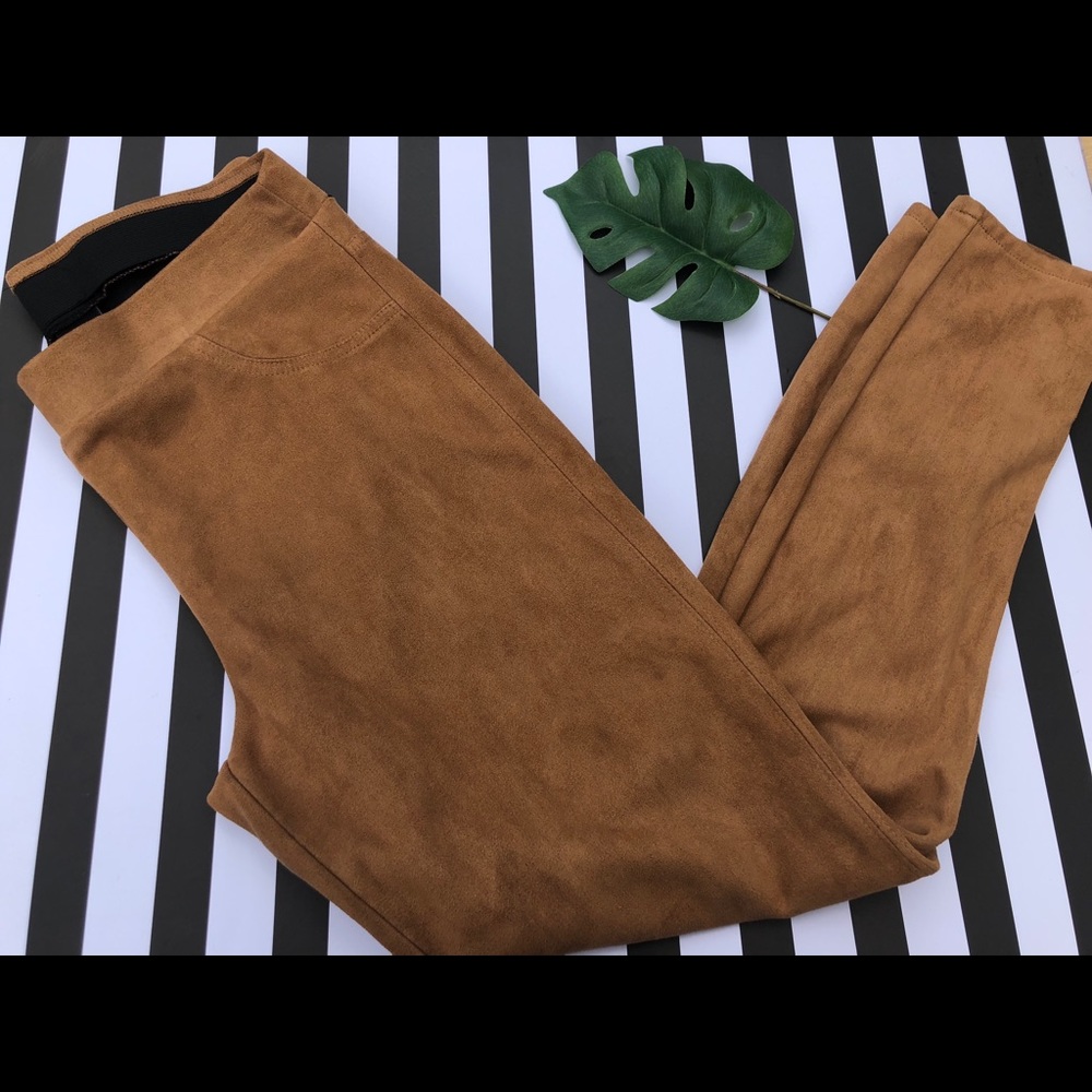 New Direction Suede Skinny Pants